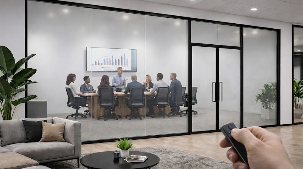 PDLC Smart Film for Office Partitions in India: Planning Guide for Cabins and Meeting Rooms